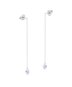 Dangling Chain Silver Earring STC-2224